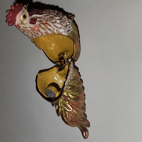 Vintage Rooster Trinket Box - Picture 5 of 7